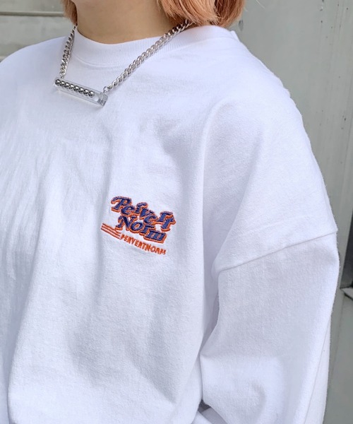 「WHO'S WHO gallery」 「cooper」長袖Tシャツ FREE ホワイト メンズ_画像4