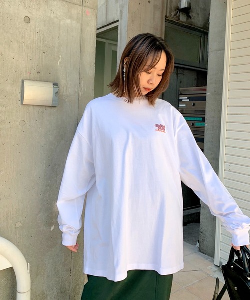 「WHO'S WHO gallery」 「cooper」長袖Tシャツ FREE ホワイト メンズ_画像7