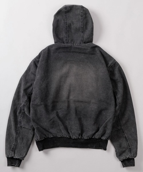ブルゾン アウター 「82」ウォッシュ加工 ヴィンテージ ダック フード