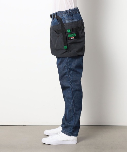 ジーンズ NANGA×H.A.K.U/ナンガ×ハク別注　NARROW TAPEREDパンツ メンズの画像