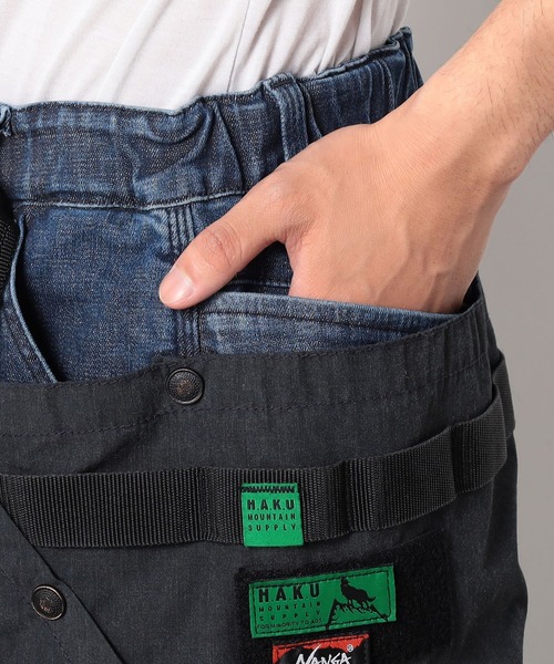 ジーンズ NANGA×H.A.K.U/ナンガ×ハク別注　NARROW TAPEREDパンツ メンズの画像