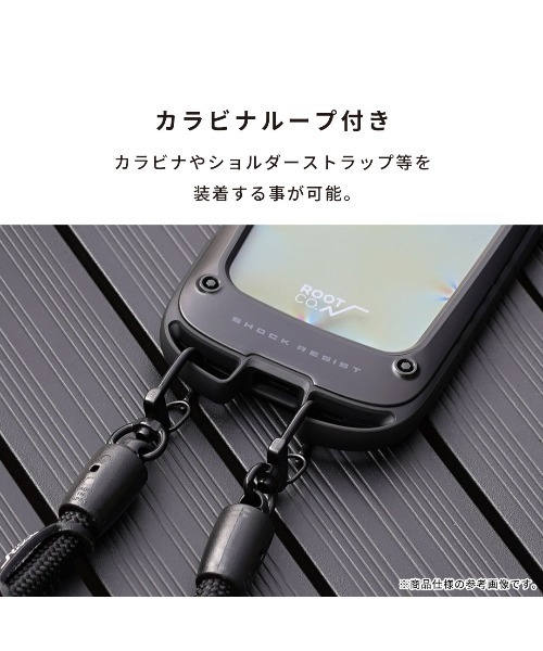 ROOT CO. iPhoneケース ショルダーストラップ付き ROOT CO. スマホケース iPhone 17 Pro Max 専用 ROOT CO. GRAVITY