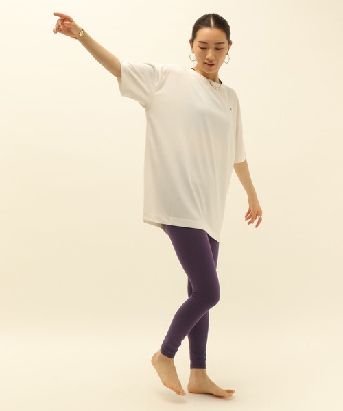 「HEREIAM」 半袖Tシャツ FREE ホワイト レディース_画像3