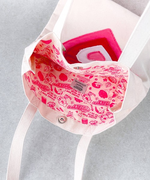 flapper_bags トートバッグ The Powerpuff Girls×Flapper ビッグハート