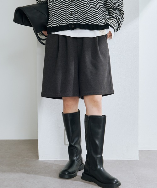 pual ce cin パンツ 起毛ハーフパンツ レディース : ZOZOTOWN Yahoo!店
