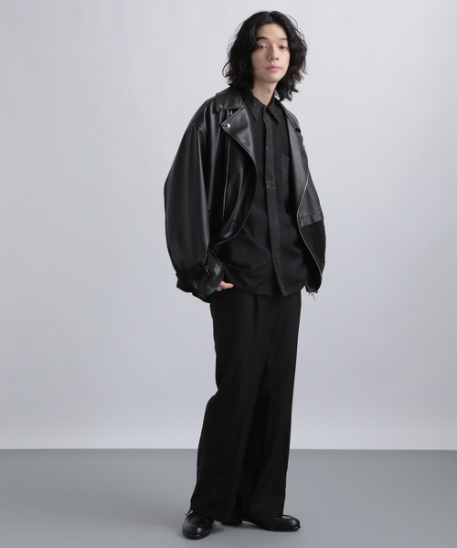 HARE（ハレ） ライダースジャケット FREE ブラック メンズ : ZOZOTOWN