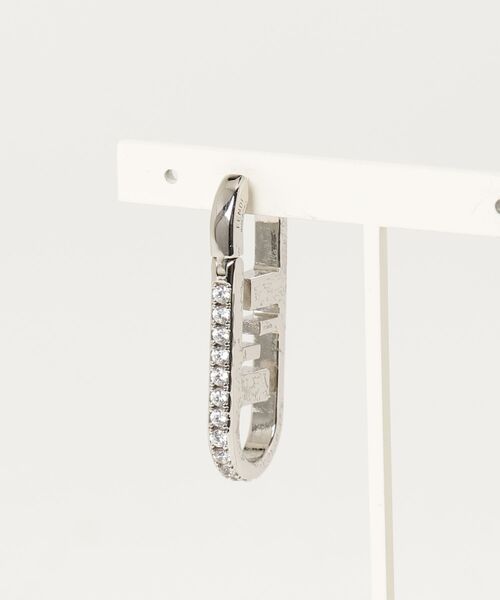 FENDI 片耳用　ピアス FENDI（フェンディ） ピアス（片耳用） - シルバー メンズ : ZOZOTOWN