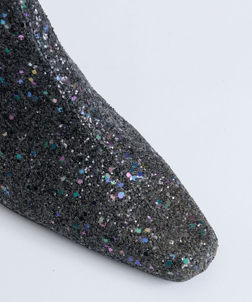 「LA BELLE ETUDE」 ショートブーツ M ゴールド レディース_画像5