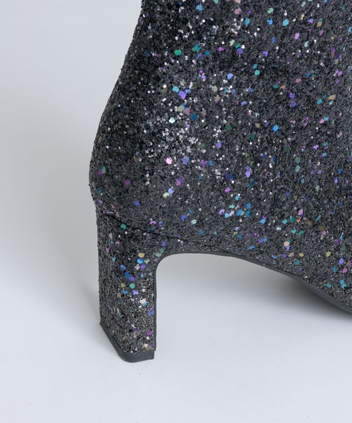 「LA BELLE ETUDE」 ショートブーツ M ゴールド レディース_画像7