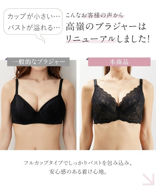Nissen glamor（ニッセングラマー） ブラジャー 「大きい胸」高嶺の