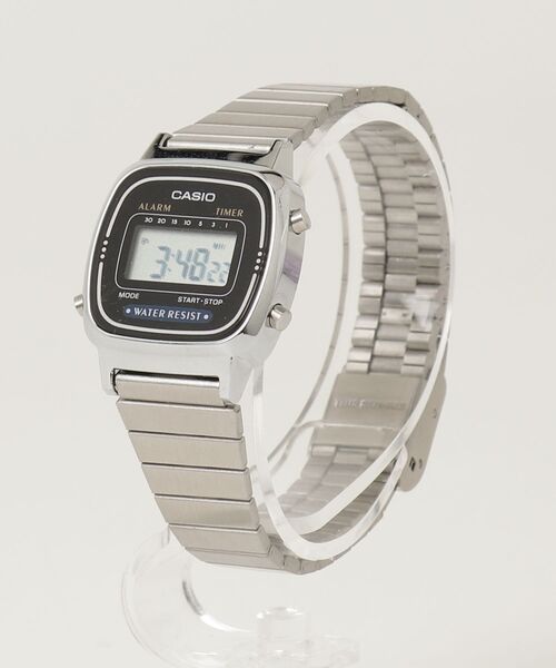 CASIO（カシオ） デジタル腕時計 FREE シルバー レディース : ZOZOTOWN