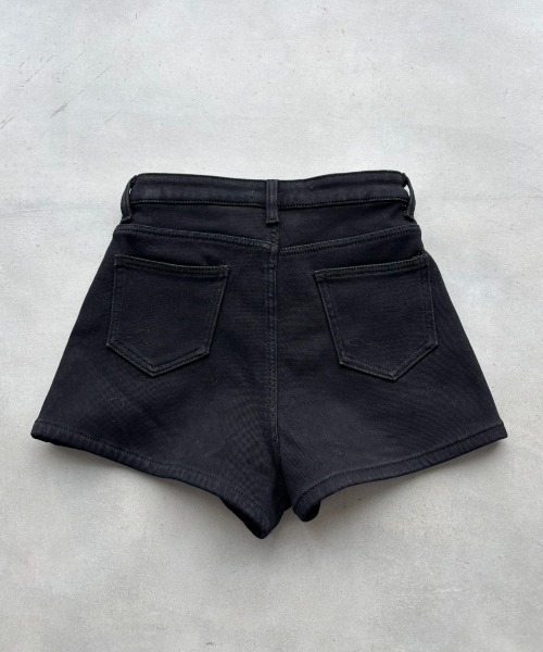 SHAGGIE（シャギー） パンツ 裏起毛タイトハイウエストショートパンツ