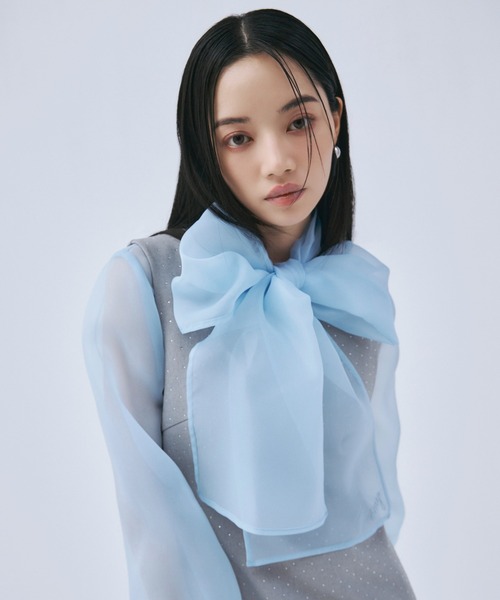 「EIMY ISTOIRE」 ノースリーブワンピース M アイボリー レディースの画像