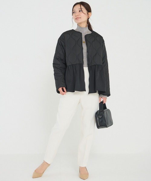 「INCEDE」 ブルゾン LL ブラック レディース_画像5