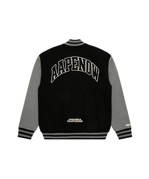 「AAPE BY A BATHING APE」 ジャケット LARGE ブラック メンズ_画像4