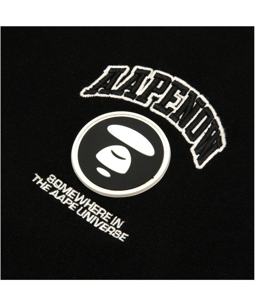 「AAPE BY A BATHING APE」 ジャケット LARGE ブラック メンズ_画像5