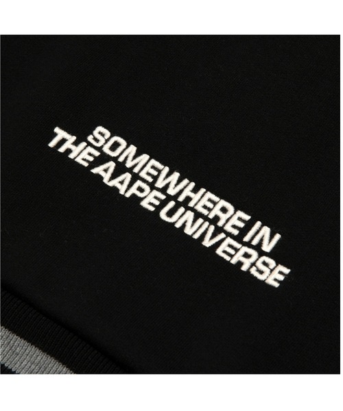 「AAPE BY A BATHING APE」 ジャケット LARGE ブラック メンズ_画像6