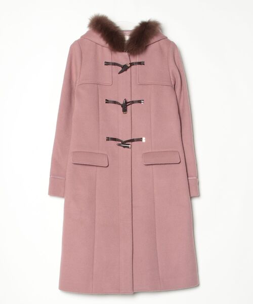 新品レッセパッセ / ダッフルコート ピンク LAISSE PASSE（レッセパッセ） ダッフルコート 36 ピンク レディース