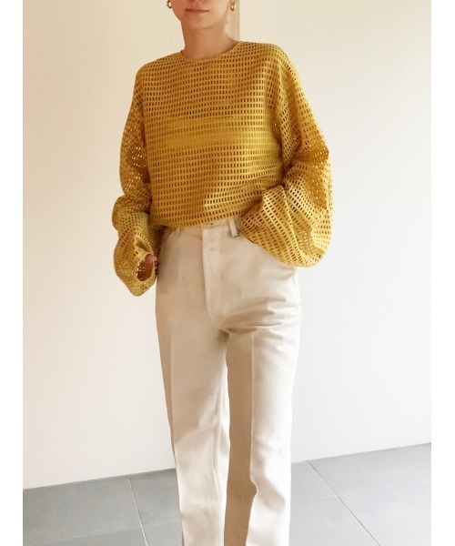 「MIESROHE」 長袖ブラウス FREE ブラック レディース_画像3