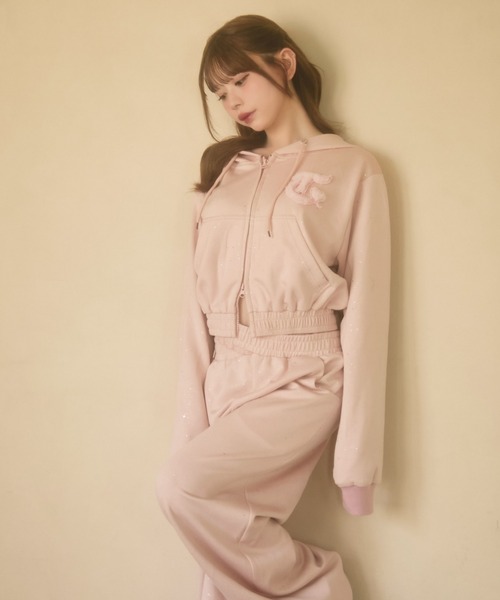 TITTY＆CO.（ティティーアンドコー） スウェットパンツ ジャージ ラメ