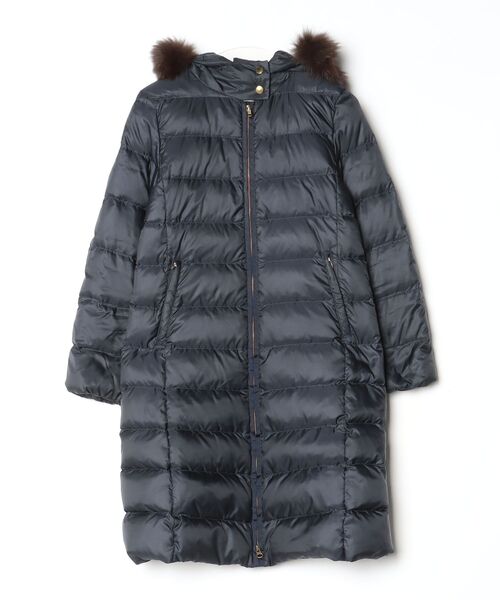 B：MING by BEAMS（ビーミング by ビームス） ダウンコート S ネイビー