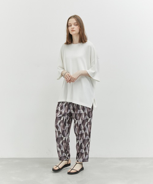 「JUNRED」 イージーパンツ M ダークブラウン メンズ_画像6