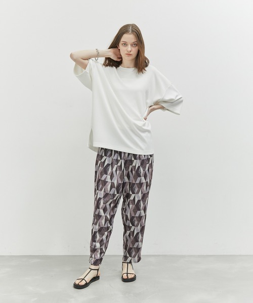 「JUNRED」 イージーパンツ M ダークブラウン メンズ_画像7