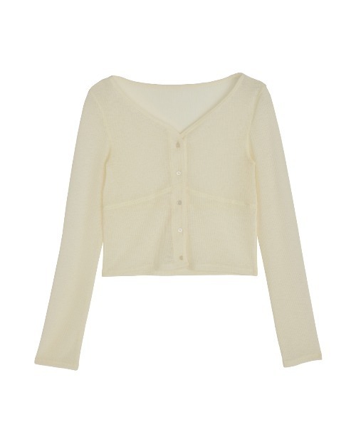 新品未使用 AMERI シアーカーディガン Ameri VINTAGE - AMERI SHEER