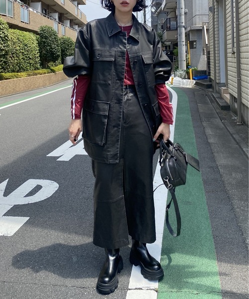 「JEANASIS」 ジャケット FREE ブラック系その他 レディース_画像4