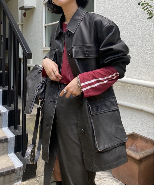 「JEANASIS」 ジャケット FREE ブラック系その他 レディース_画像5