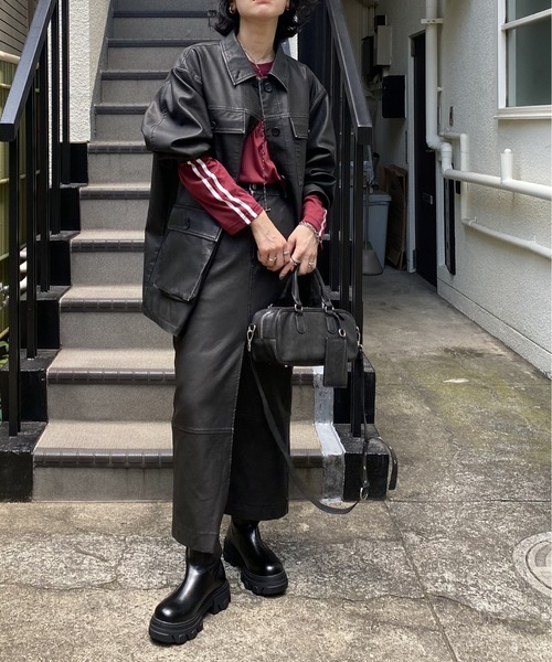 「JEANASIS」 ジャケット FREE ブラック系その他 レディース_画像6