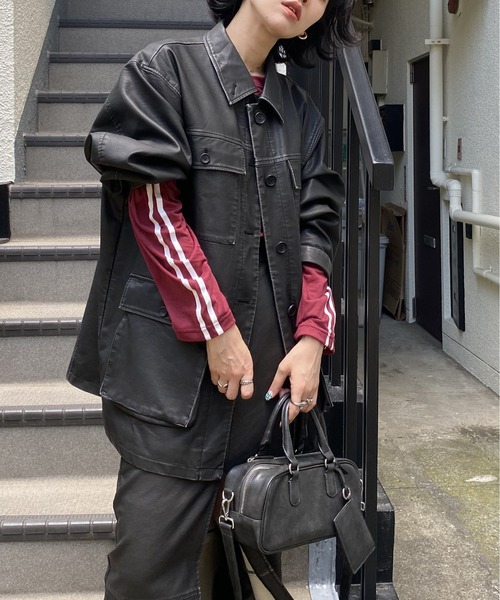 「JEANASIS」 ジャケット FREE ブラック系その他 レディース_画像7