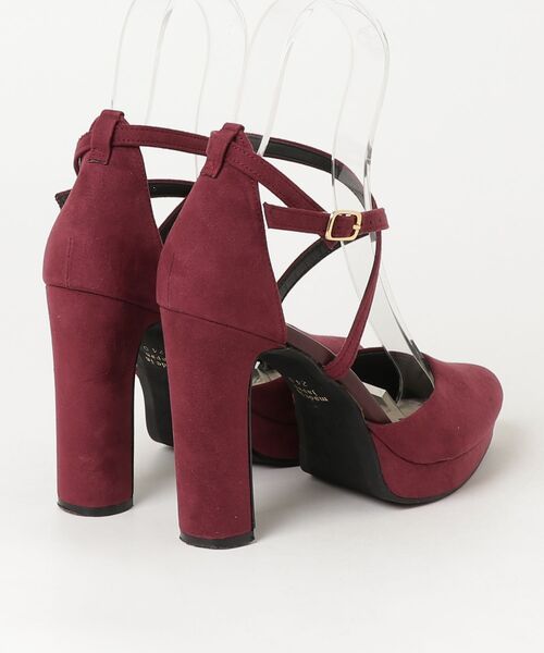 「ESPERANZA」 シューズ 24cm レッド レディース_画像2