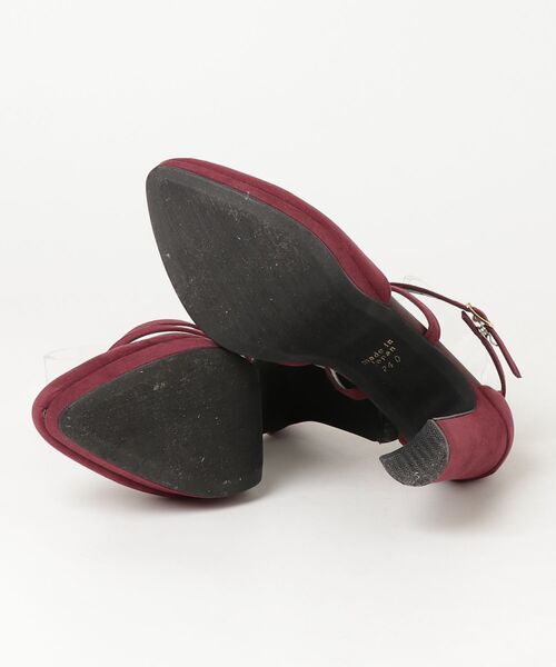 「ESPERANZA」 シューズ 24cm レッド レディース_画像3