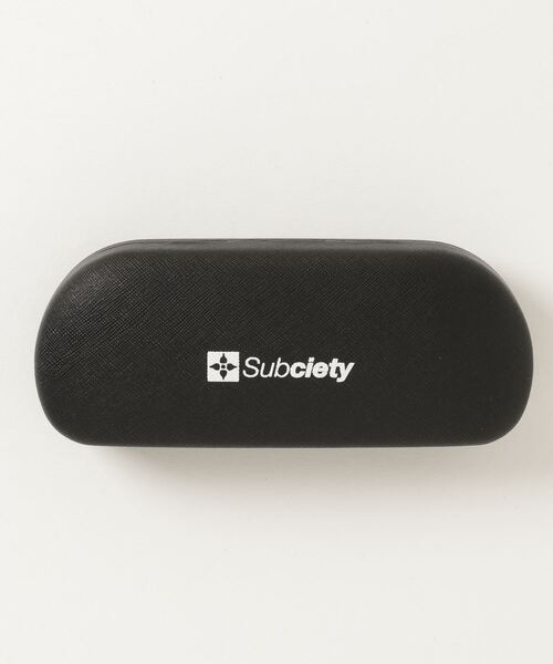 「Subciety」 サングラス FREE ブラック×イエロー メンズ_画像4