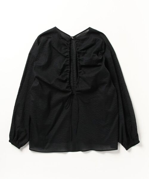 「BEAUTY&YOUTH UNITED ARROWS」 長袖ブラウス FREE ブラック レディース_画像4