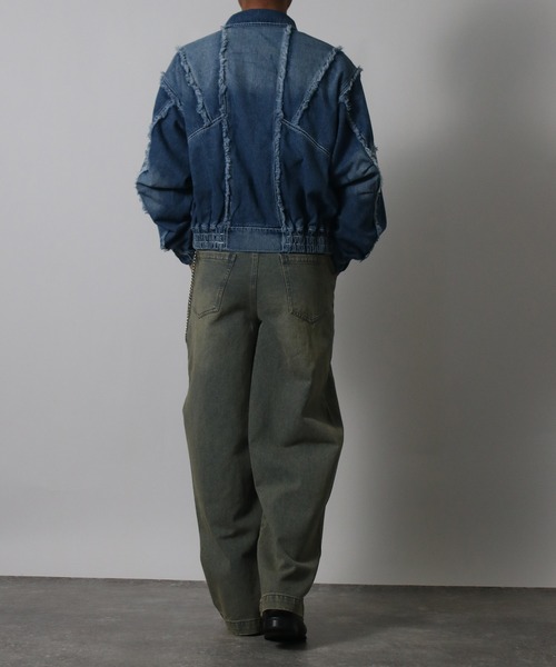 NYLAUS（ナイラス） デニムジャケット gジャン 「NYS」2026新作 カット