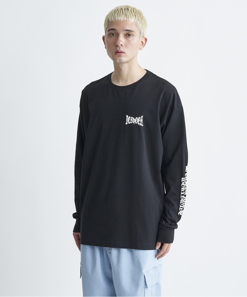 「DC SHOES」 長袖Tシャツ MEDIUM ブラック メンズ_画像3