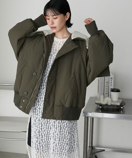 「forksy.」 ブルゾン FREE ブラック レディース_画像3