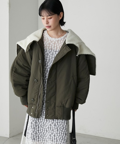 「forksy.」 ブルゾン FREE ブラック レディース_画像7