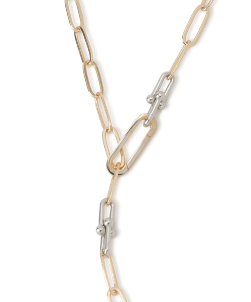 ネックレス 「EO for ADAM ET ROPE'」Chunky Anchor Chain Necklace レディースの画像