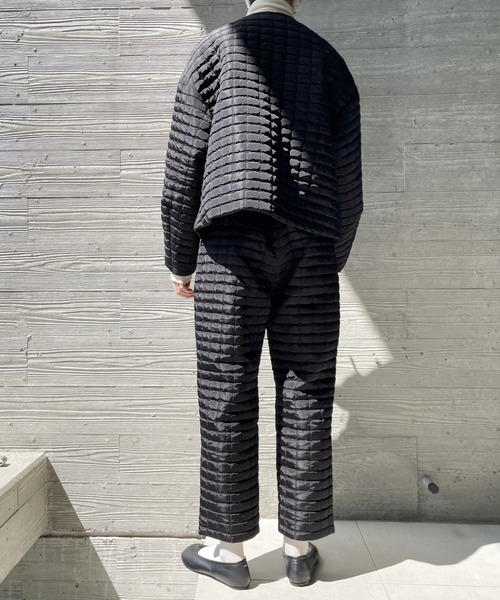 「PERNA」 イージーパンツ M ブラック レディース_画像8