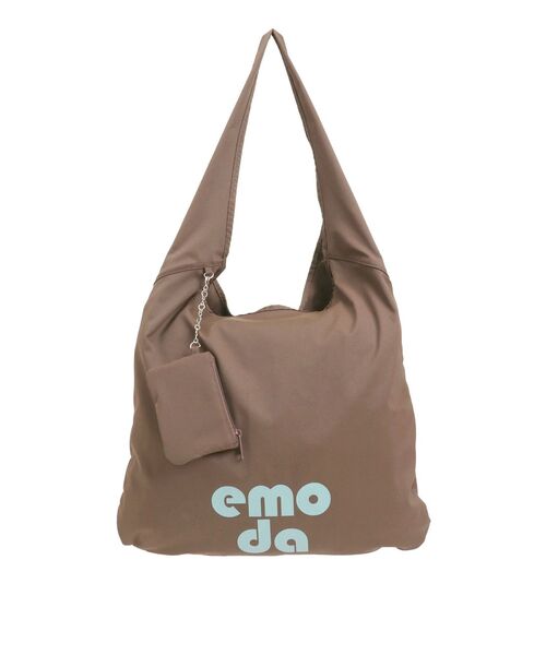 EMODA（エモダ） トートバッグ 大きめ ワイドチャームトートバッグ