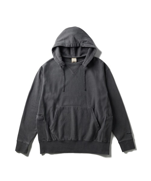 「Snow Peak」 プルオーバーパーカー L ダークグリーン メンズの画像