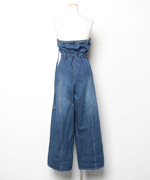 「Chico」 オーバーオール FREE ブルー レディース_画像2