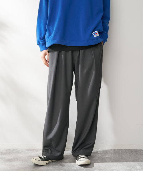 B.C STOCK（ベーセーストック） ワイドパンツ パンツ オーバー