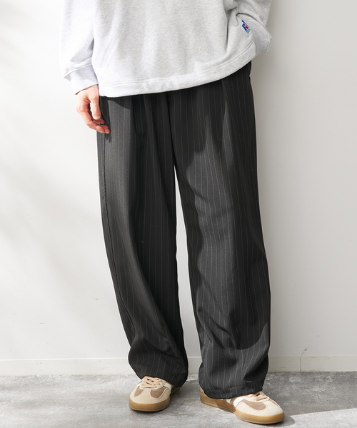 B.C STOCK（ベーセーストック） ワイドパンツ パンツ オーバー