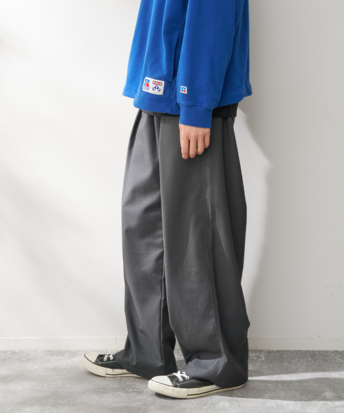 B.C STOCK（ベーセーストック） ワイドパンツ パンツ オーバー