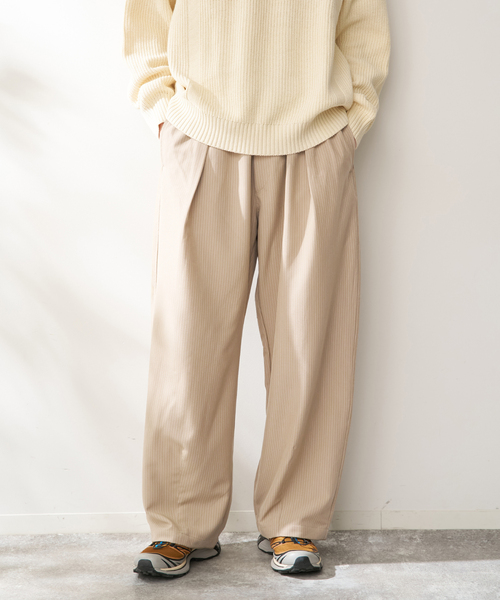 B.C STOCK（ベーセーストック） ワイドパンツ パンツ オーバー