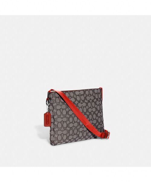「COACH」 ショルダーバッグ ONE 赤銅色系余分の物 メンズ